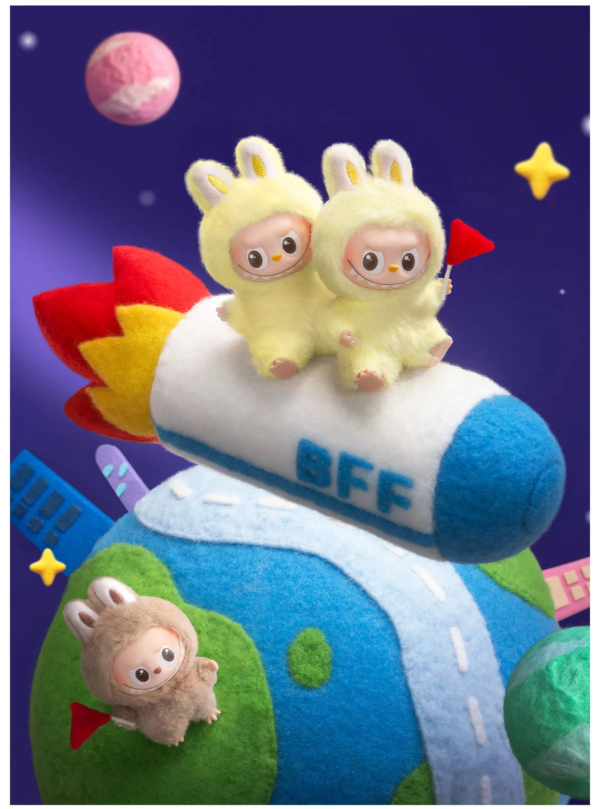 Love Series Plush Keychain Blind Box – Collectible Toy