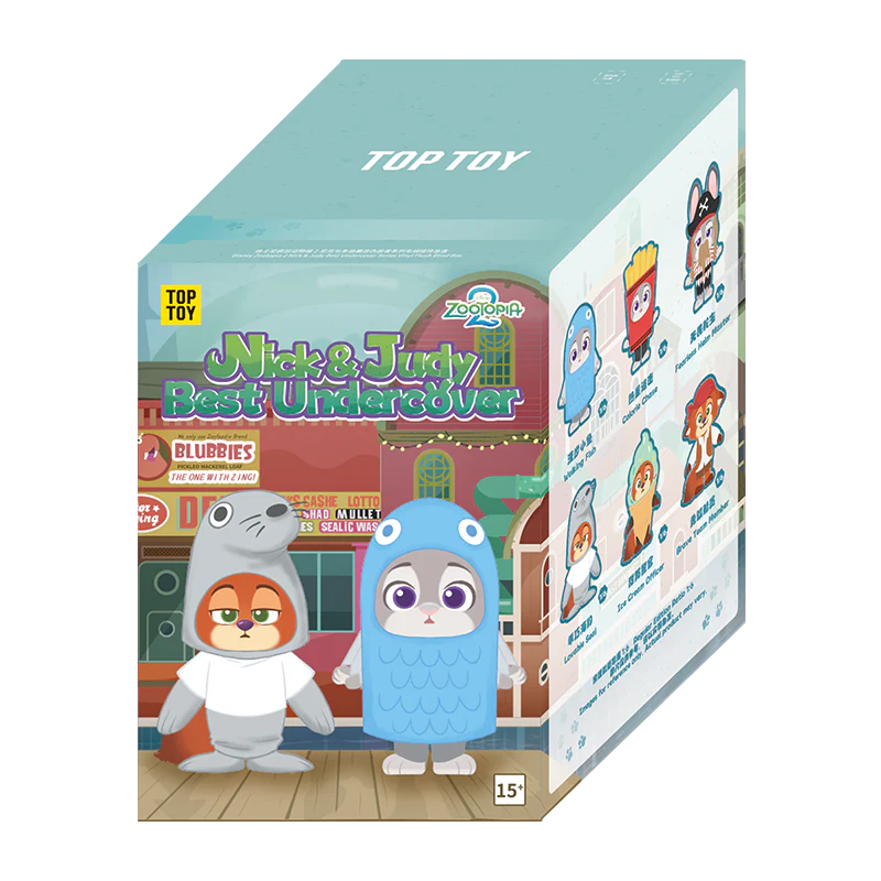 Zootopia Plush Blind Box – Collectible Series