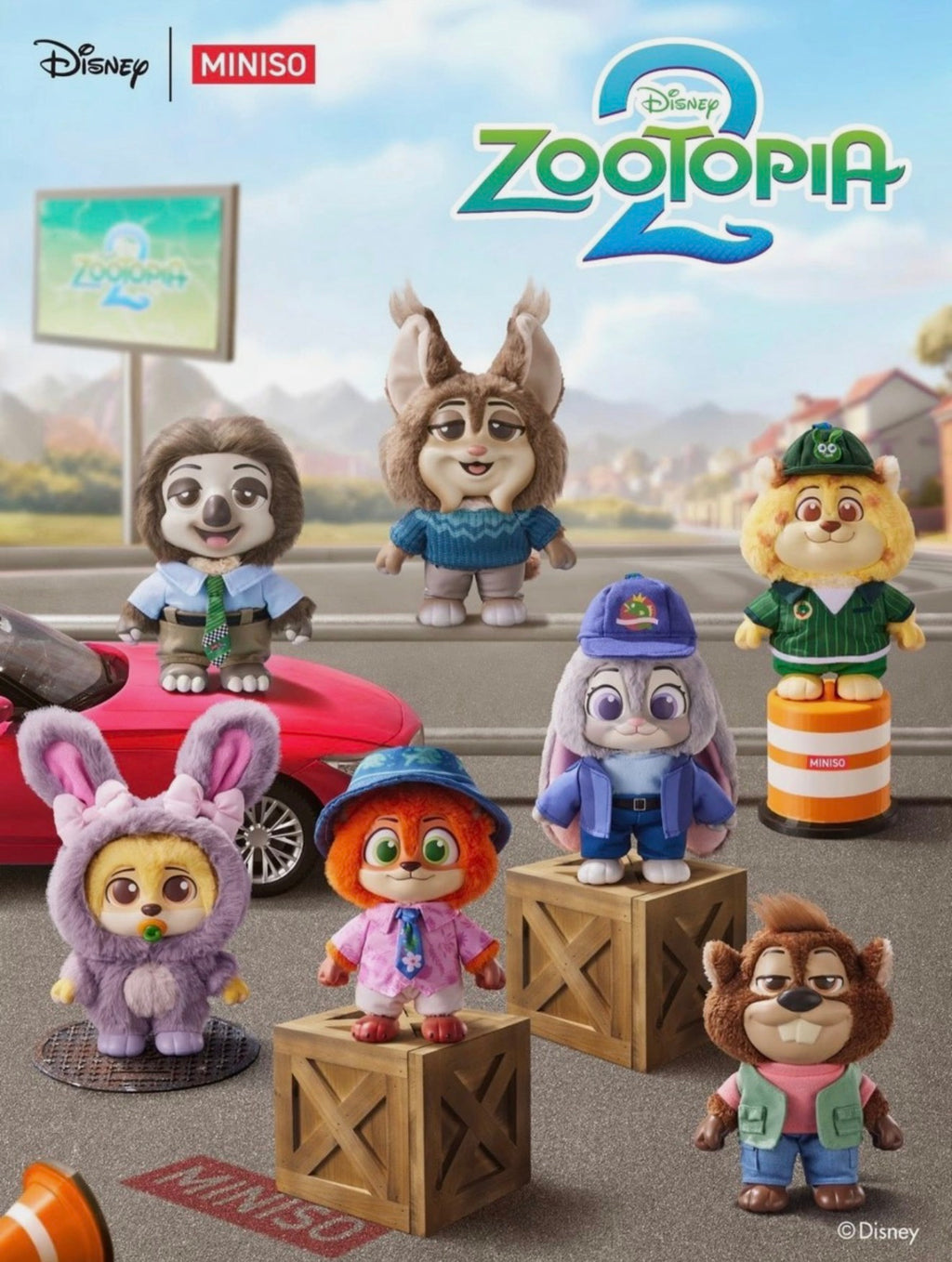 Disney Zootopia Daily Life Plush Blind Box – Mystery Collectible