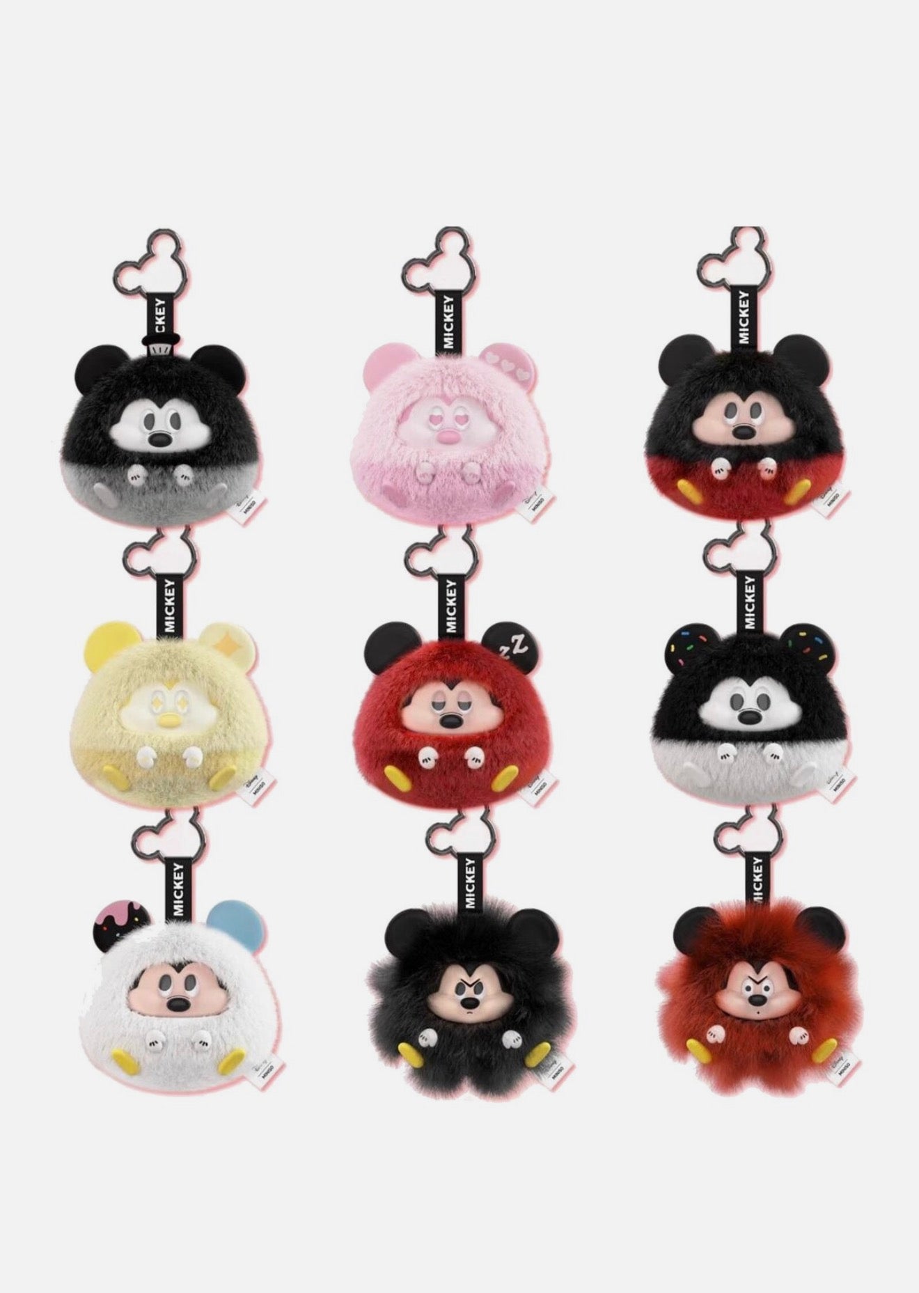 Mickey Fun Crash Plush Pendant Blind Box – Mystery Collectible