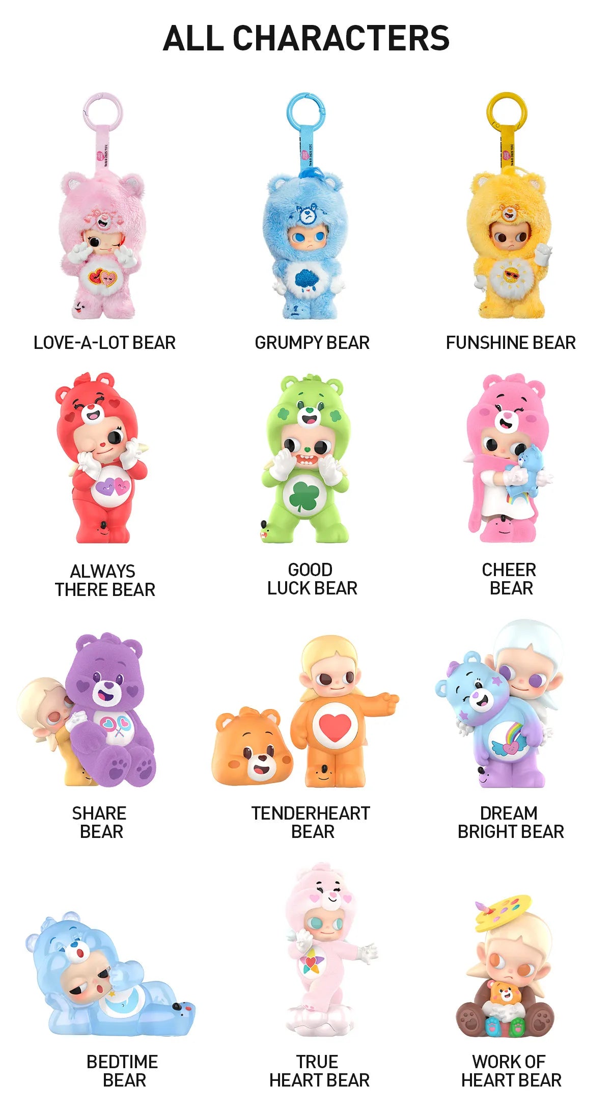 Zsiga x Care Bears Blind Box – Collectible Figure